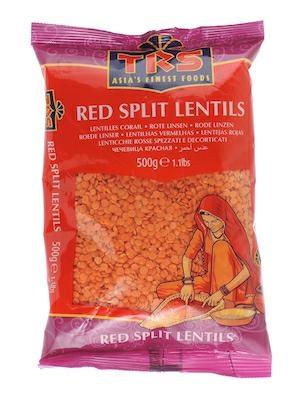 TRS MASOOR DAL - LENTICCHIE ROSSE SPEZZATE 20x500g