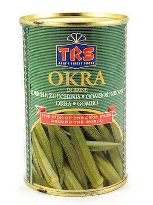 TRS MADHU OKRA IN BRINE - GOMBO AL NATURALE 12x400g
