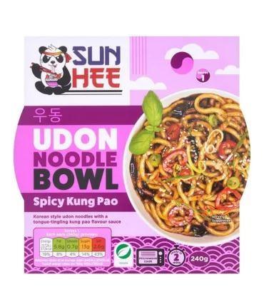SUN HEE UDON NOODLE BOWL - SPICY KUNG PAO - UDON INST. 6x240g