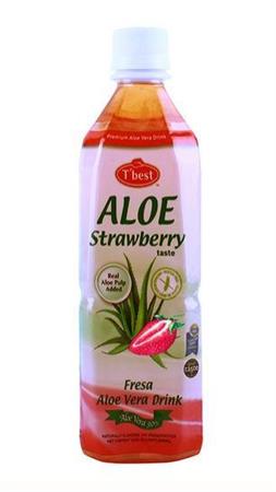 T'BEST ALOE VERA STRAWBERRY - BEVANDA ALL'ALOE VERA 20x500ml*