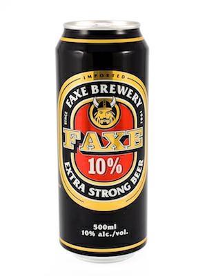 FAXE BIRRA (LATTINA) 10% 24x500ml *