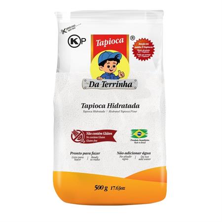 TAPIOCA DA TERRINHA - TAPIOCA IDRATATA 24x500g