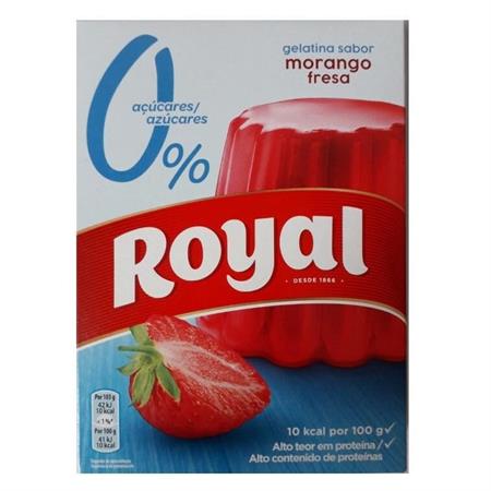 ROYALGELATINA FRAGOLA LIGHT 12x31g