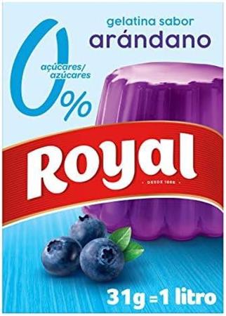 ROYALGELATINA MIRTILLO LIGHT 12x31g