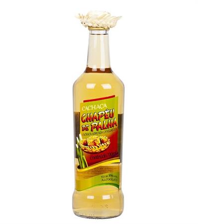 CHAPEU DE PALHA CACHACA DE PALHA OURO - DISTILLATO DI CANNA 38% 6x700ml