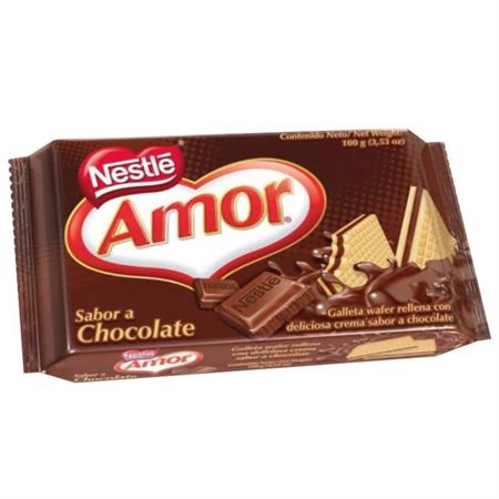 NESTLE' AMOR CHOCOLATE - WAFER GUSTO CIOCCOLATO 60x100g*