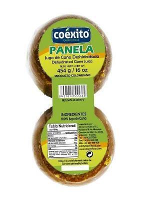 COEXITO PANELA FRACCIONADA (2PZ) - ZUCCHERO DI CANNA 24x454g*