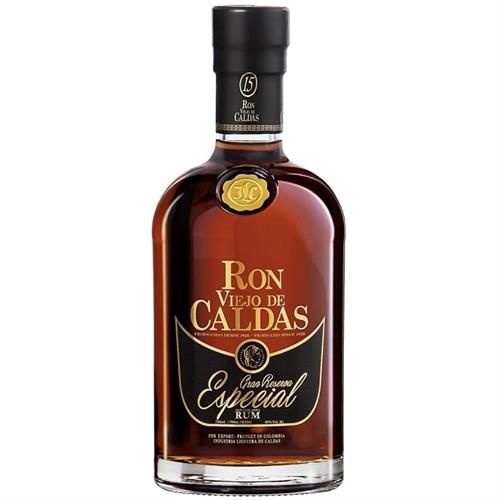 VIEJO DE CALDAS 15 ANOS - RUM COLOMBIANO 40% 6x700ml*