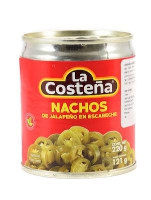 LA COSTENA JALAPENOS NACHOS - PEPERONCINI ALCONSERVA 24x220g*