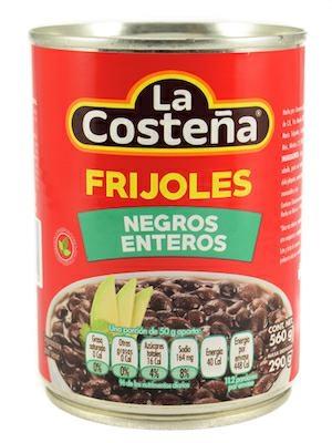 LA COSTENA FRIJOLES NEGROS - FAGIOLI NERI ALSALSA 12x560g*