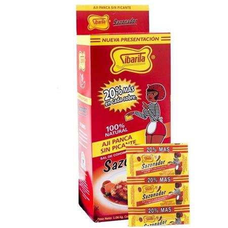 SIBARITA SAZONADOR AJI PANCA - MIX DI SPEZIE (12x)84x12,6g*