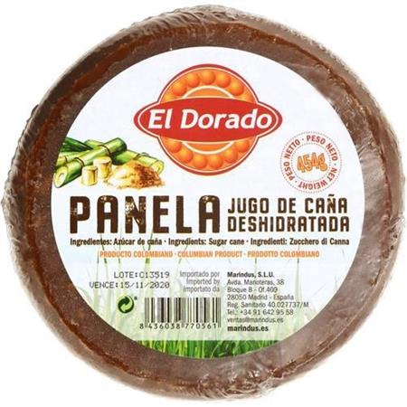 EL DORADO PANELA ENTERA (1) - ZUCCHERO DI CANNA 24x454g*