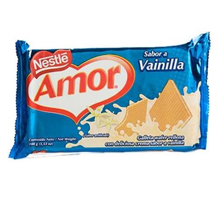 NESTLE' AMOR VAINILLA - WAFER GUSTO VANIGLIA 60x100g*
