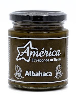 AMERICA PASTA DE ALBAHACA - SALSA ALBASILICO 12x212g*