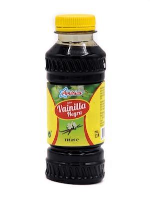AMERICA VAINILLA NEGRA -  AROMA DI VANIGLIA 72x118ml *