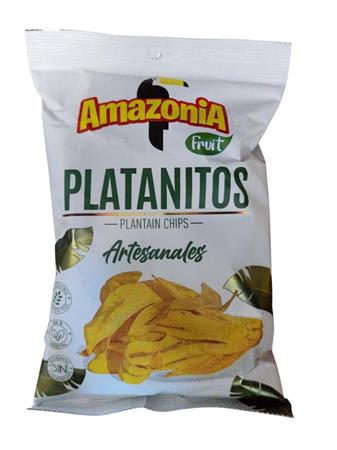 AMAZONIA PLATANITOS ARTESANOS - PLANTAIN CHIPS 8x115g*
