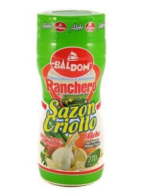 BALDOM SAZON CRIOLLO SIN PIMIENTA - CONDIMENTO POLV. 24x270g*
