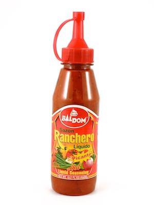BALDOM SAZON LIQUIDO ROSSO PICANTE - SALSA PICCANTE 24x440g*