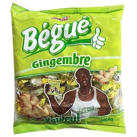 BEGUE GINGEMBRE - CARAMELLE GUSTO ZENZERO 12x500g