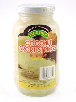 FLORENCE COCONUT STRINGS MACAPUNO- COCCO IN SCIROPPO 24x340g