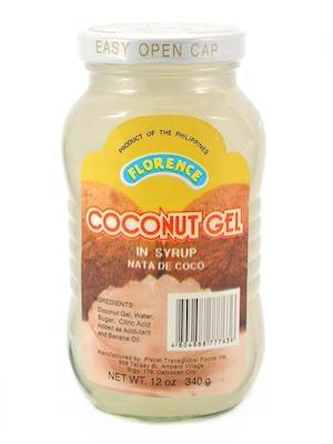 FLORENCE NATA DE COCO BIANCO - GELATINA DI COCCO 24x340g