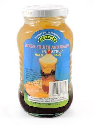 FLORENCE HALO HALO MIX - FRUTTA E LEGUMI IN SCIROPPO 24x340g