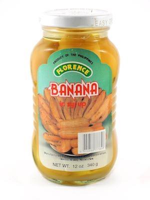 FLORENCE BANANA IN SCIROPPO-SABA 24x340g