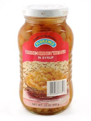 FLORENCE WHITE KIDNEY BEANS - FAGIOLI IN SCIROPPO 24x340g