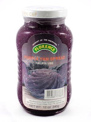 FLORENCE PURPLE YAM SPREAD (UBE) - CREMA SPALMABILE 24x340g