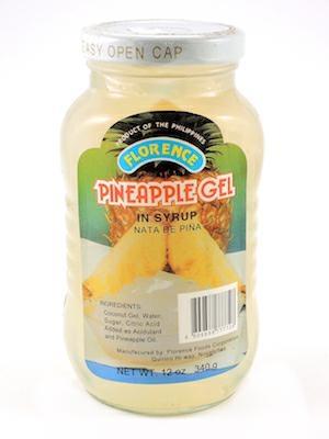 FLORENCE NATA DE COCO ANANAS - GELATINA DI COCCO 24x340g