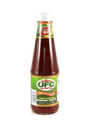 UFC BANANA SAUCE REGULAR - SALSA ALLA BANANA (PH+BC)24x320g
