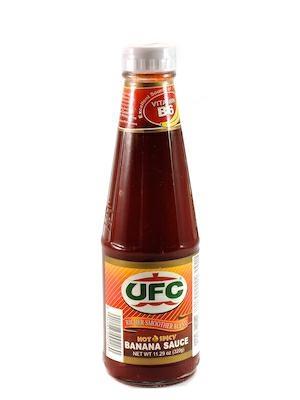 UFC BANANA SAUCE HOT - SALSA ALLA BANANA (PH+BC)24x320g
