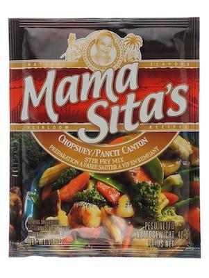 MAMA SITA CHOPSUEY CANTON - STIR FRY MIX 72x40g