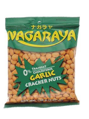 NAGARAYA NUTS GARLIC - SNACK SALATO 48x160g