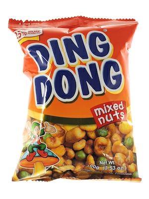 DING DONG MIXED NUTS (ORANGE) - SNACK SALATO 60x100g