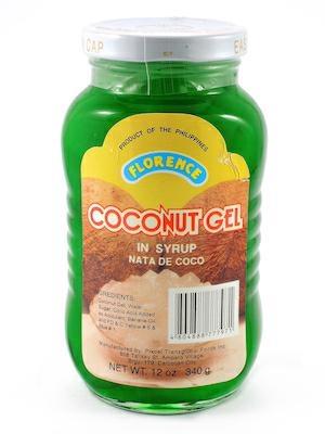 FLORENCE NATA DE COCO VERDE - GELATINA DI COCCO 24x340g