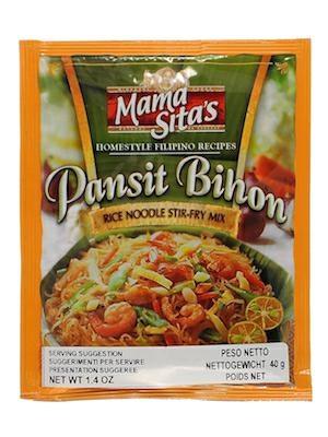 MAMA SITA PANCIT BIHON - RICE NOODLE STIR FRY MIX 72x40g