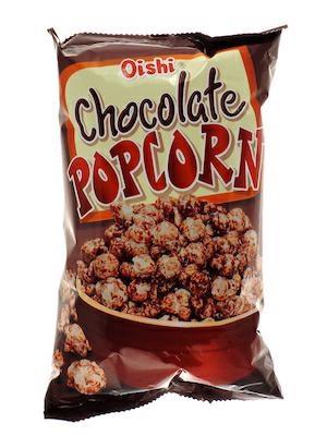 OISHI POPCORN CHOCOLATE - SNACK DOLCE 50x60g (PH-BC)
