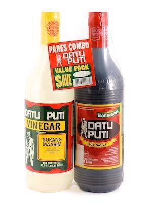DATU PUTI VALUE PACK - ACETO + SALSA DI SOIA 6x2L