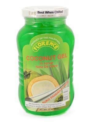 FLORENCE NATA DE COCO PANDANO - GELATINA DI COCCO 24x340g