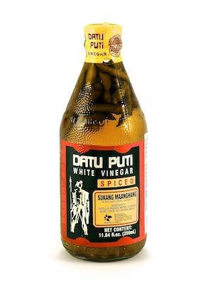 DATU PUTI SPICY VINEGAR - ACETO AROMATIZZATO 24x385ml