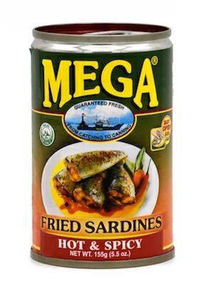 MEGA FRIED SARDINESS HOT & SPICY - ALACCE ALSALSA PICCANTE 48x155g
