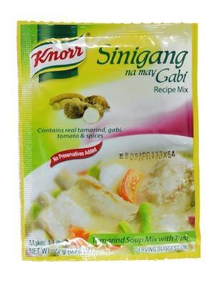 KNORR TAMARIND MIX + TARO (SINIGANG GABI) ZUPPA ISTANTANEA 144x22g