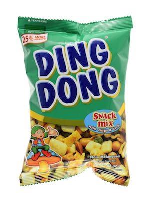 DING DONG SNACK MIX (GREEN) - SNACK SALATO 60x100g