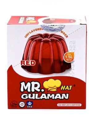 MR GULAMAN RED - PREPARATO PER GELATINA 10x250g