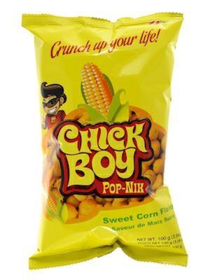 CHICKBOY SWEET CORN - SNACK AL GUSTO MAIS 40x100g