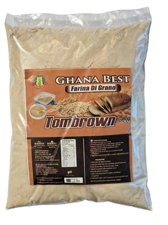 GHANA BEST TOM BROWN (SACCO) - FARINA DI MAIS E CEREALI 25x500g