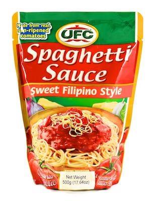 UFC SPAGHETTI SAUCE FILIPINO - SALSA ALTOMATO 36x500g