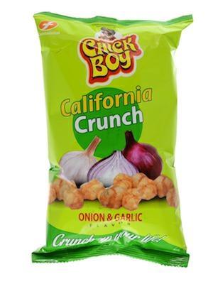 CHICKBOY CALIFORNIA CRUNCH - SNACK AL GUSTO AGLIO 40x100g