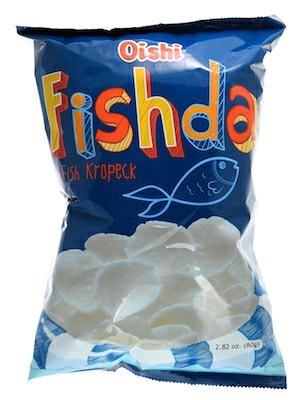 OISHI FISHDA KROPEK - SNACK SALATO 20x80g